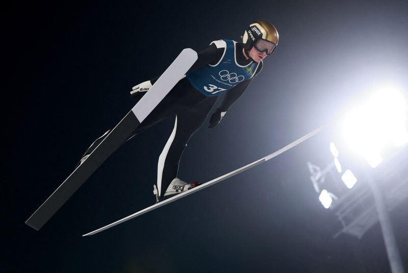 Olympics-Ski Jumping-Norway team react with scepticism to bizarre penis-enhancement claims