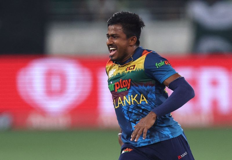 Cricket-Madushan replaces Malinga in Sri Lanka T20 World Cup squad