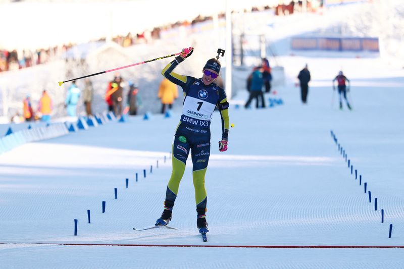 Olympics-Biathlon-Sweden's Oebergs aim to repeat sister act at Milano Cortina Games