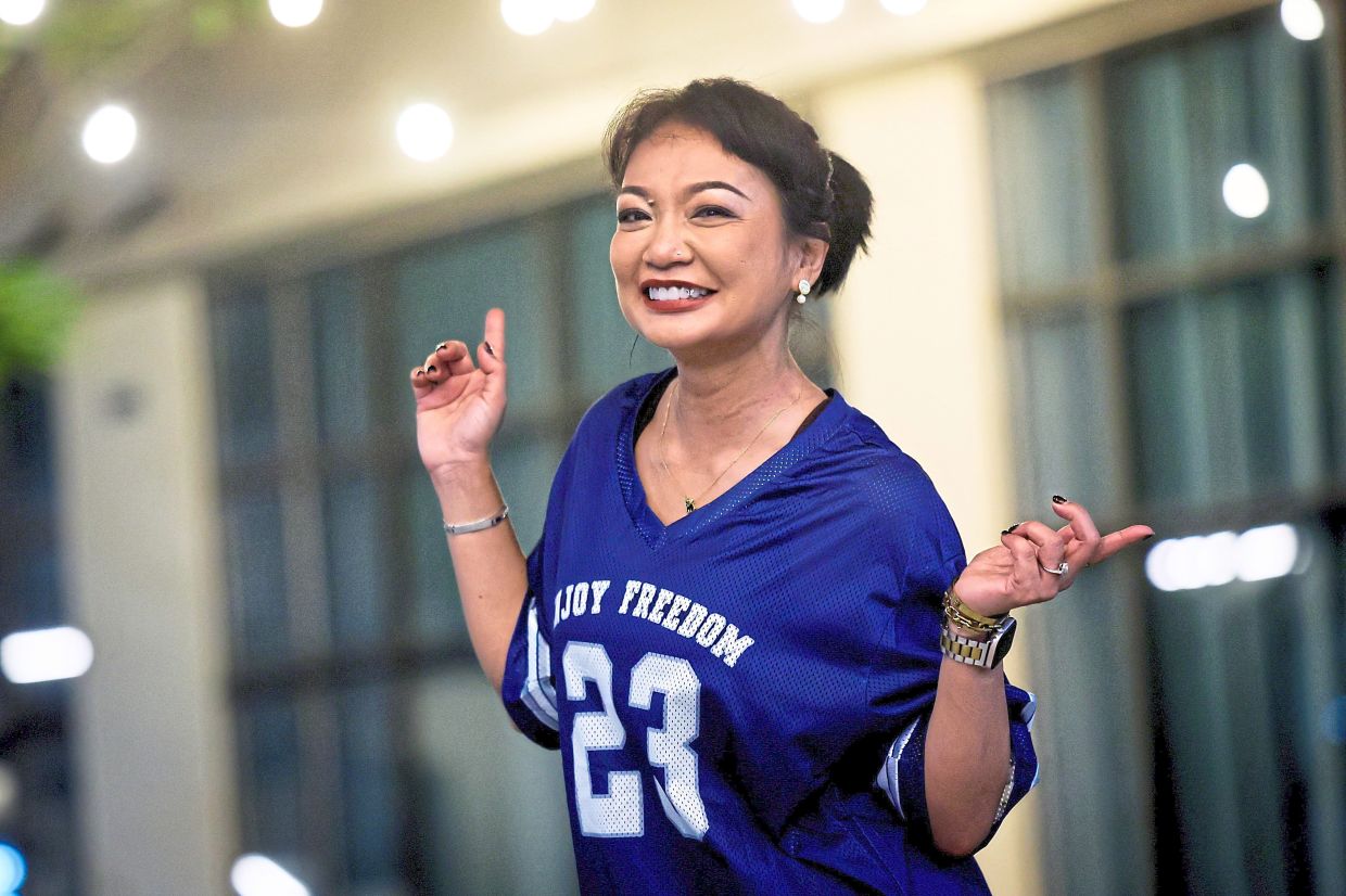 For Atilia, staying active in the arts is key to her mental and physical well-being. Photo: Bernama 