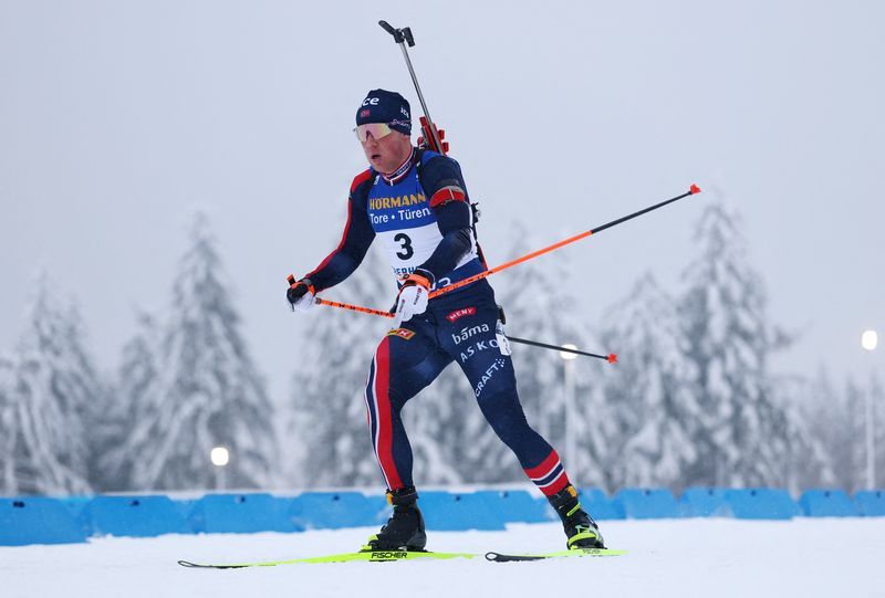 Olympics-Biathlon-Don't underestimate Norway, says Dale-Skjevdal on eve of biathlon relay