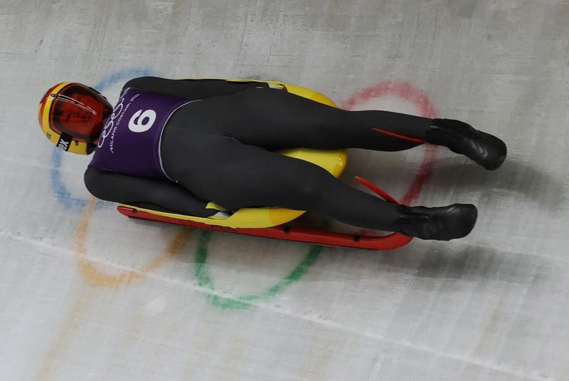 Olympics-Luge-Germany's Taubitz edges towards ending Olympic heartache