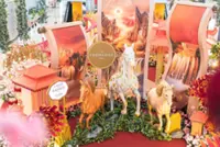 Mighty horses reign at malls