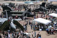 Huge crowds turn out for Singapore Airshow on first public day