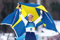 Olympics-Cross-country-Karlsson leads Sweden 1-2 in women's skiathlon