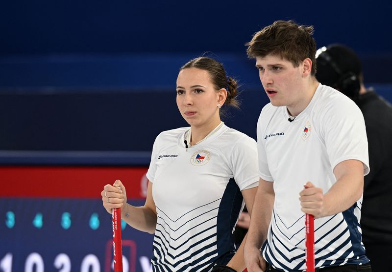 Olympics-Curling-Czech mixed doubles pair learn lessons in defeat