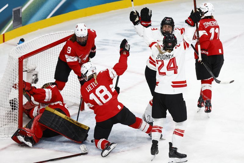 Olympics-Ice hockey-Spooner savours first score for Canada after injury recovery
