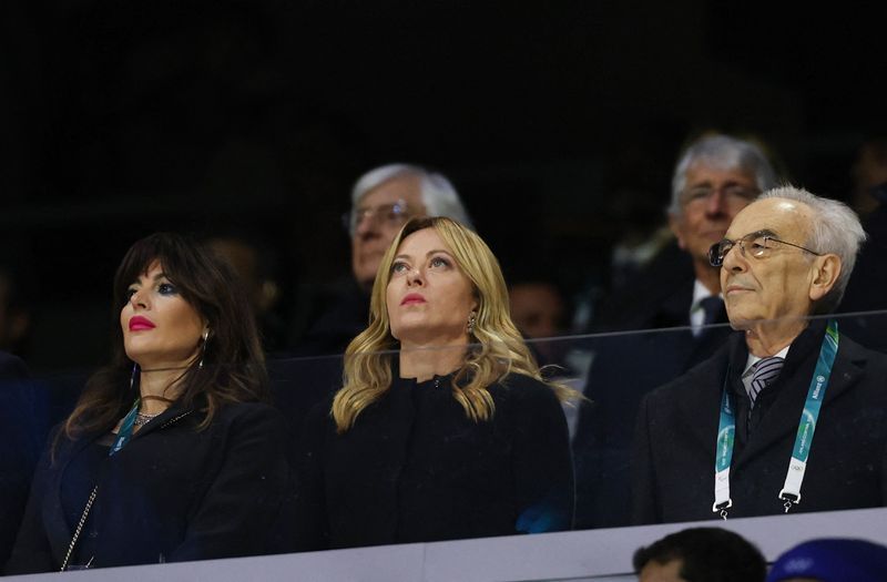Meloni condemns 'enemies of Italy' after clashes in Olympics host city Milan