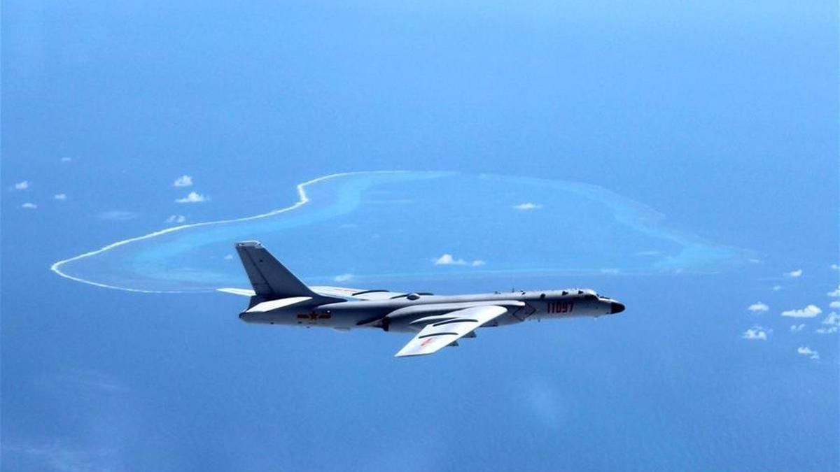China conducts naval and air patrols around disputed South China Sea; promises move is done for peace in area