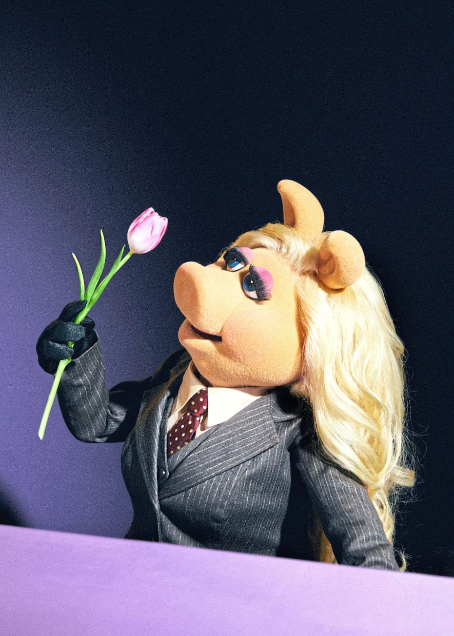 Miss Piggy is ready for her close-up once again. Photo: MOLLY MATALON/The New York Times