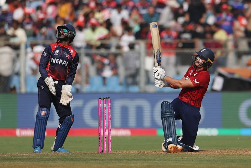 Cricket–England survive Nepal scare in T20 World Cup