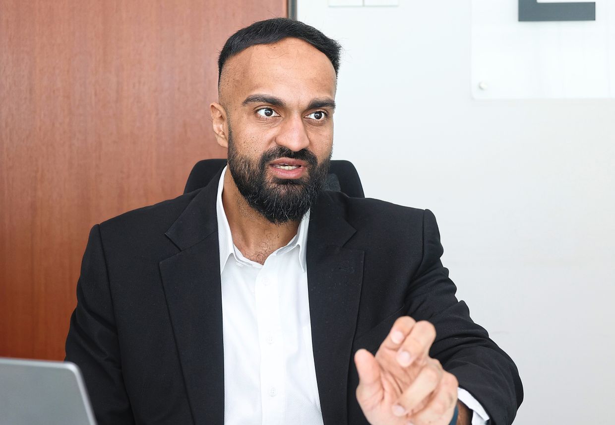 Harneshpal says people often don’t ­realise that their posts can get them into legal trouble for causing distress or ­harassment by exposing someone’s ­personal information online, a practice commonly known as doxxing. — FAIHAN GHANI/The Star