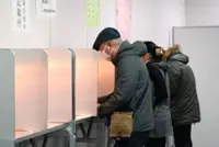 Japan votes in test for PM Takaichi as snow weighs on turnout