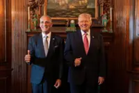 Trump meets with Honduran president Asfura