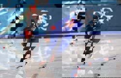 Olympics-Speed skating-Italy's Lollobrigida wins women's 3,000m gold at Milano Cortina