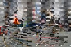 Fire breaks out at factory in Seapark