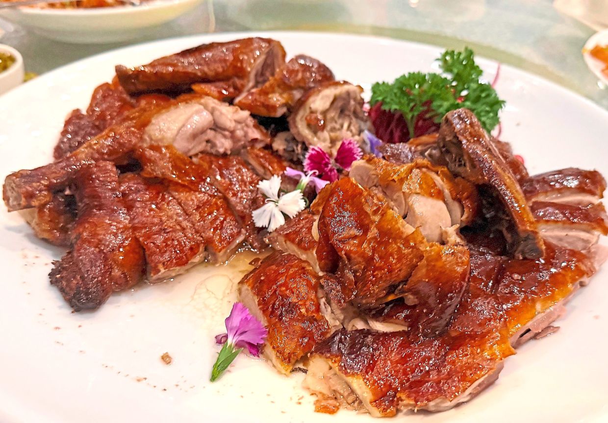 Roasted Five Spices London Duck.