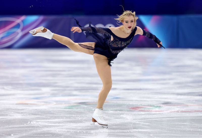 Olympics-Figure skating-Glenn insists shaky Olympic debut unrelated to social media abuse