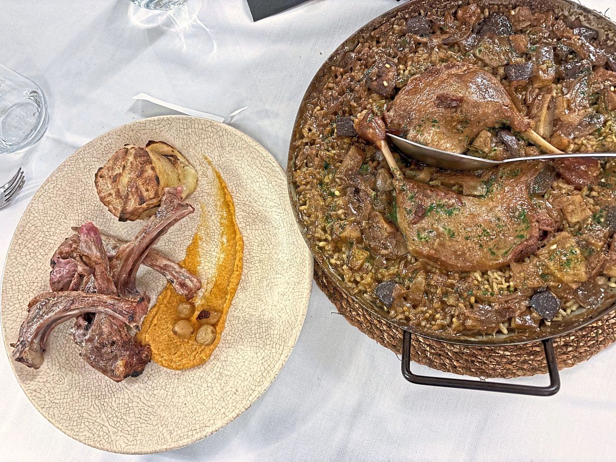 Hearty meals with French and Spanish influences was one of the highlights of the writer’s family trip.