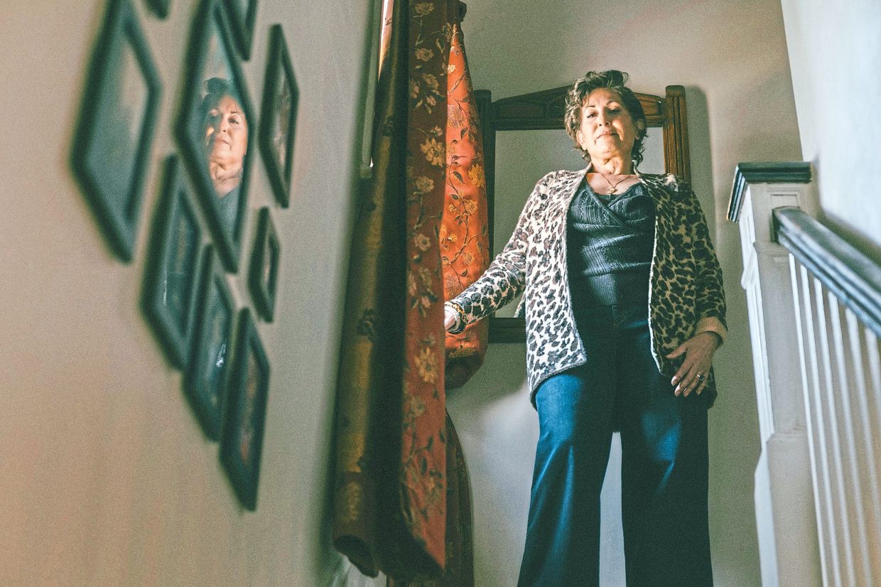 Padua-Reyes has watched her relationships thin out since her diagnosis. — LAILA STEVENS/The New York Times