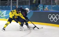 Olympics-Ice hockey-Sweden sail into quarters with 4-0 win over France