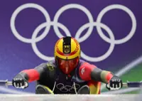 Olympics-Luge-Dominant Langenhan takes luge gold for Germany