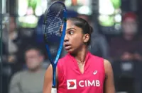 Sivasangari’s brave run ends against defending champ El Sherbini
