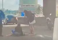 Cleaner injured after allegedly darting across road in Johor Baru
