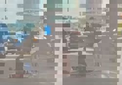 Cleaner injured after allegedly darting across road in Johor Baru