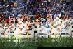 Yes, there was a real wedding during Bad Bunny's Super Bowl halftime show