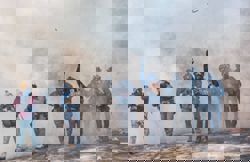 Young people are protesting ICE and reenacting immigration raids in online gaming platform Roblox