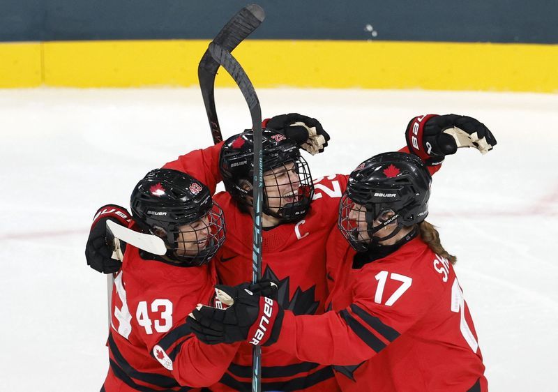 Olympics-Ice hockey-Canada's game with Czechs overshadowed by Poulin injury worry