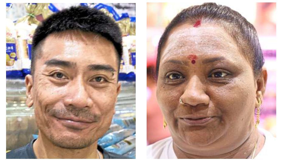 Early birds: Mohamad Elya (left) and Sujita hope more items will be added to the list. — ART CHEN/The Star