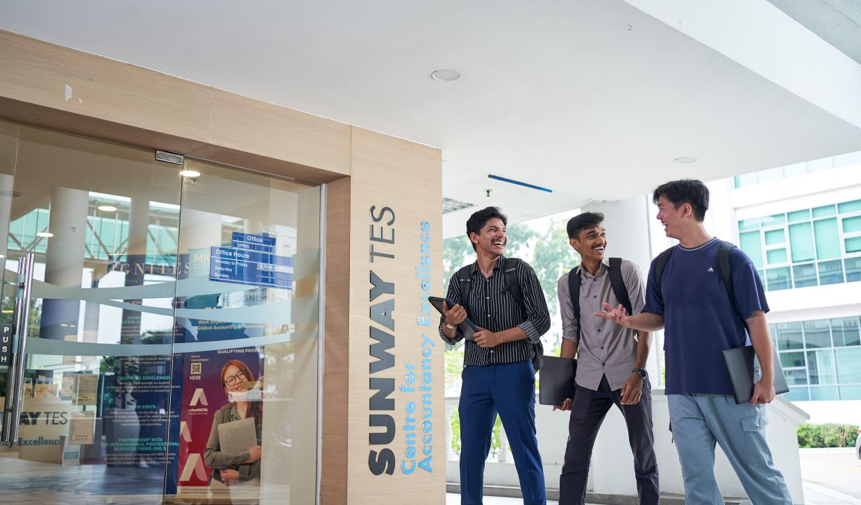 Sunway TES CAE is a leading institution for professional accounting education, offering pathways to globally recognised qualifications and programmes.