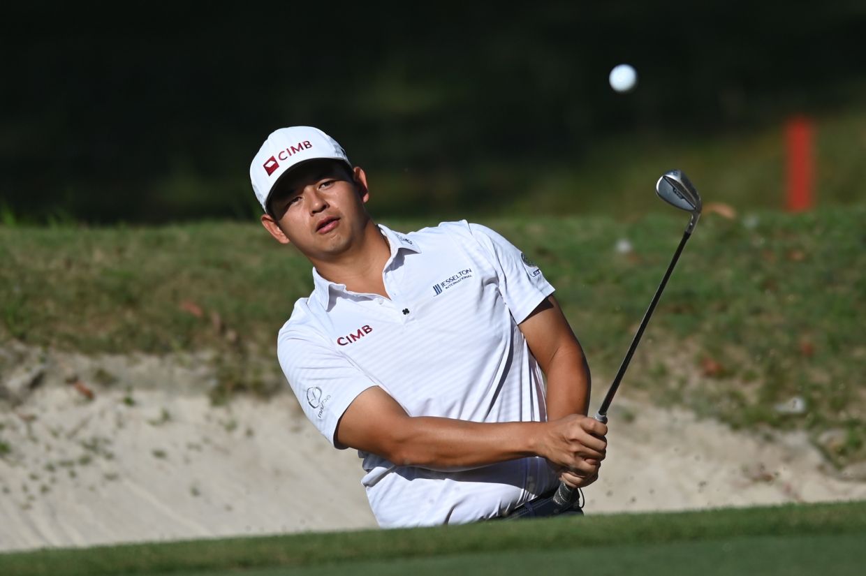 Malaysian golfer Ervin Chang.