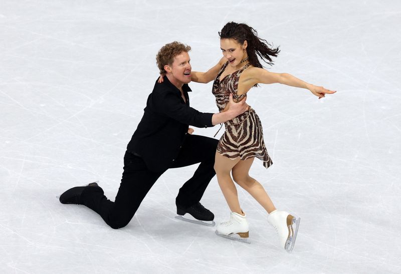 Olympics-Figure skating-Mighty Montreal ice academy skaters vie for gold at Milano Cortina