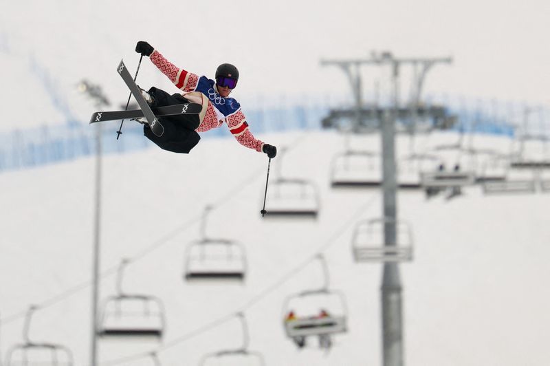 Olympics-Freestyle-Norway's Ruud grabs gold in men's slopestyle as rivals stumble