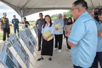 Yeoh inspects govt projects in Labuan during first working visit 