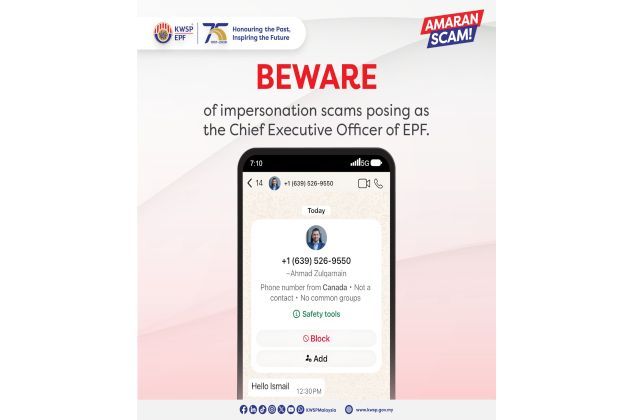 QuickCheck: Is the EPF CEO sending out personal messages to contributors?