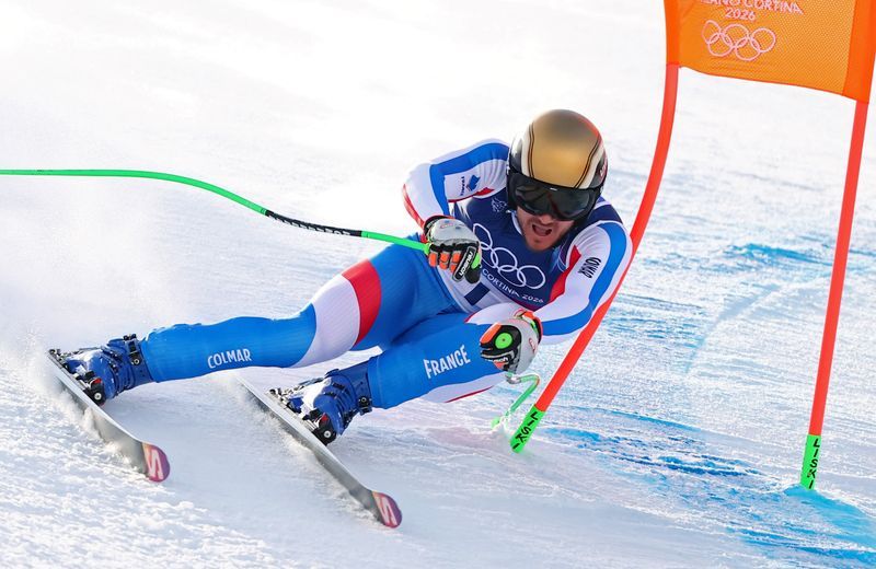 Olympics-Alpine skiing-'I am furious' - France's Allegre misses super-G medal by a whisker