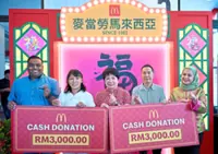 MCDONALD’S BRINGS LUNAR NEW YEAR CHEER TO ELDERLY RESIDENTS