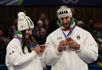 Olympics-Curling-Italy's Constantini dedicates mixed doubles bronze medal to ex-teammate Romei