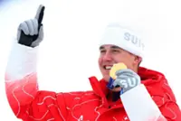 Olympics-Alpine skiing-Golden joyride continues for Von Allmen, the Stelvio's smiling assassin