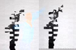 Olympics-Figure Skating-Father on the frontline, family in the stands: Marsak lifts Ukraine with emotional skate