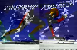 Olympics-Skeleton-Germany's Pfeifer, Britain's Stoecker set the pace in training runs