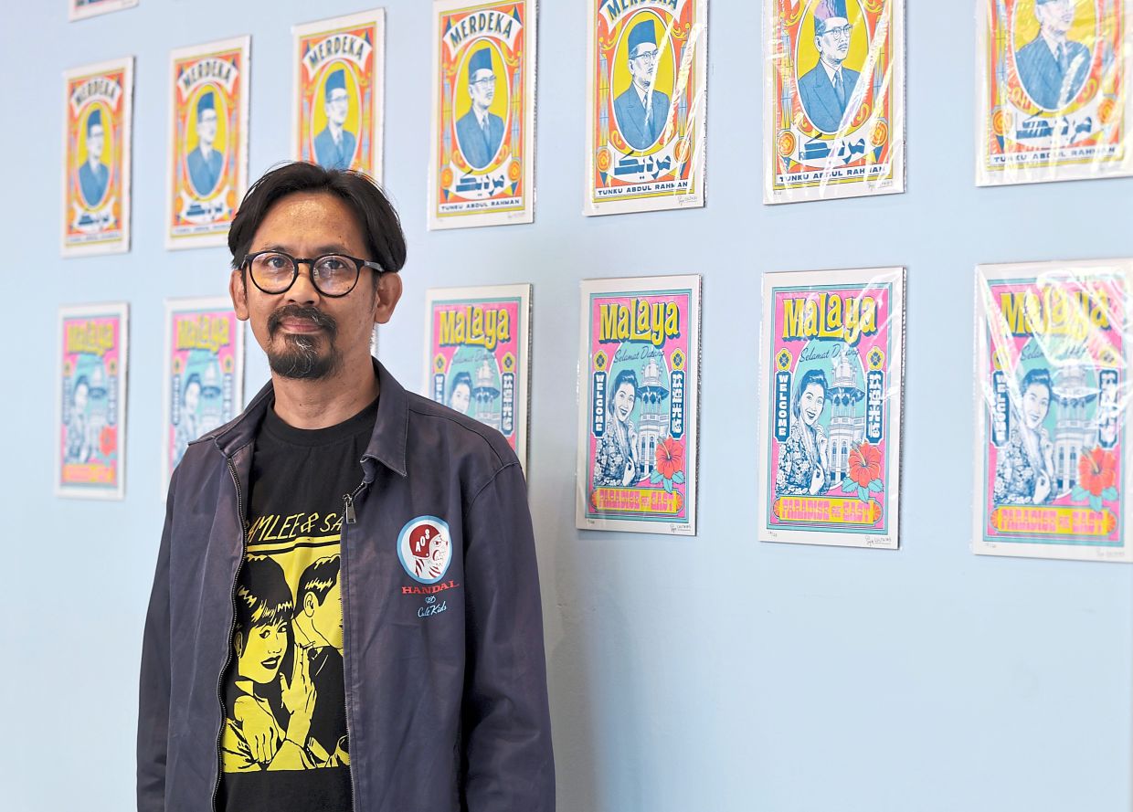 Cultkids celebrates the spirit of cool Malaya in his new risograph series