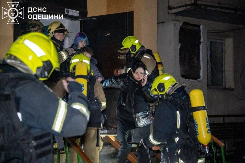 Nearly 300,000 people without power, water supply in Ukraine's Odesa after Russian attack, deputy PM says