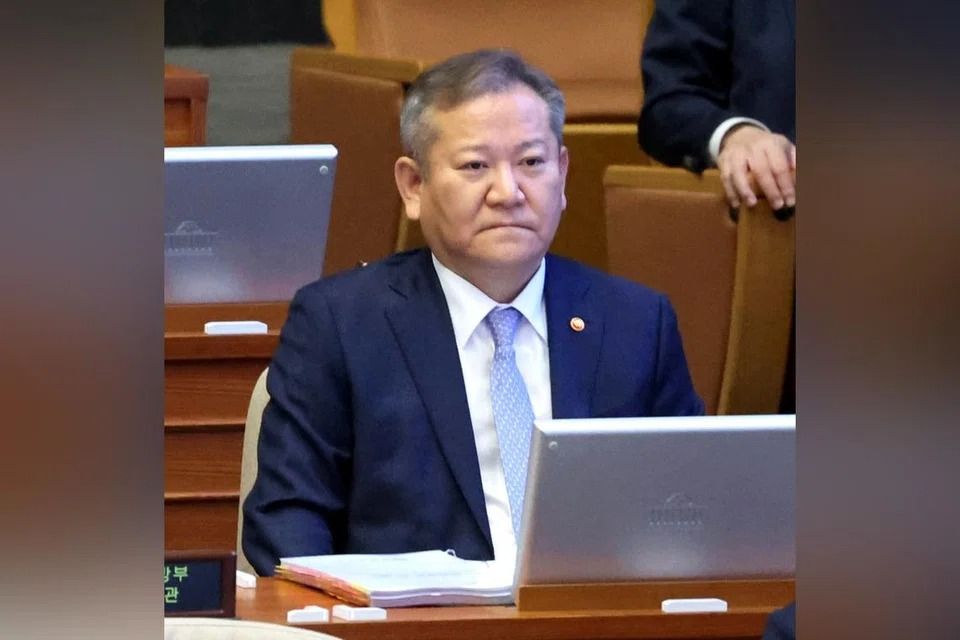 South Korea's ex-interior minister jailed for role in martial law crisis