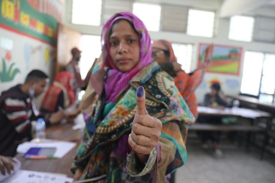 Voting ends in Bangladesh's Parliamentary Election