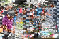 Spring cleaning boon at Air Itam free market